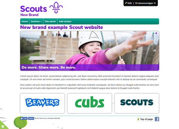 Gone camping template